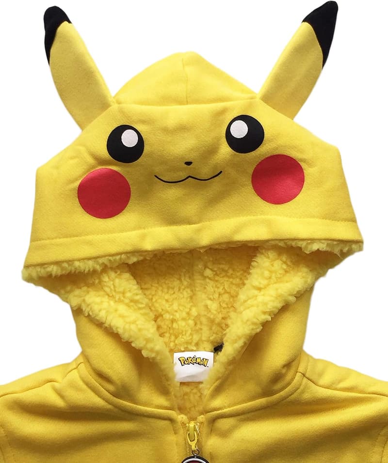 Pikachu Boys Sherpa Fleece Hoodie