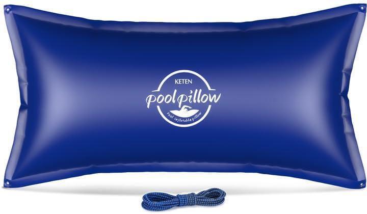 Heavy-Duty 4x8FT Pool Air Pillow, Extra Durable PVC