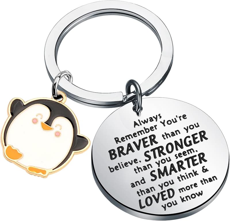 Penguin Love Keychain - Perfect Gift for Couples