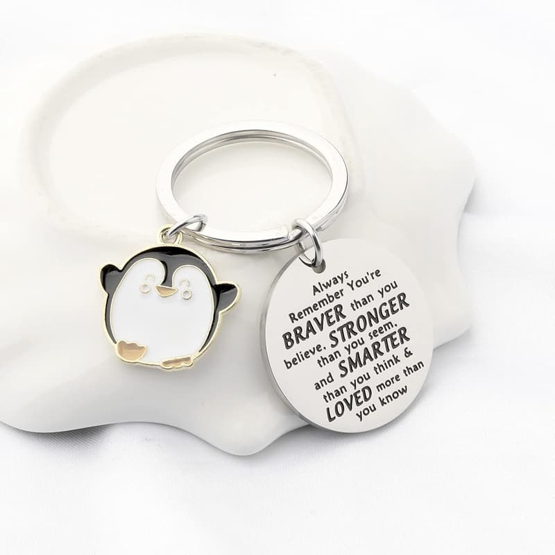 Penguin Love Keychain - Perfect Gift for Couples