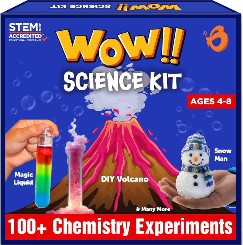 Kids' Science Kits (4-8 Years) - 100+ Fun Experiments