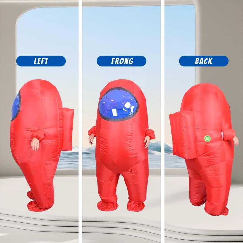 Inflatable Astronaut Costume for Adult Halloween Cosplay