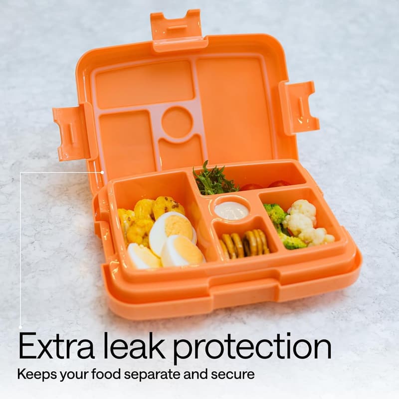 Kids' Bento Box with Hot & Cold Packs - Microwavable Compartments