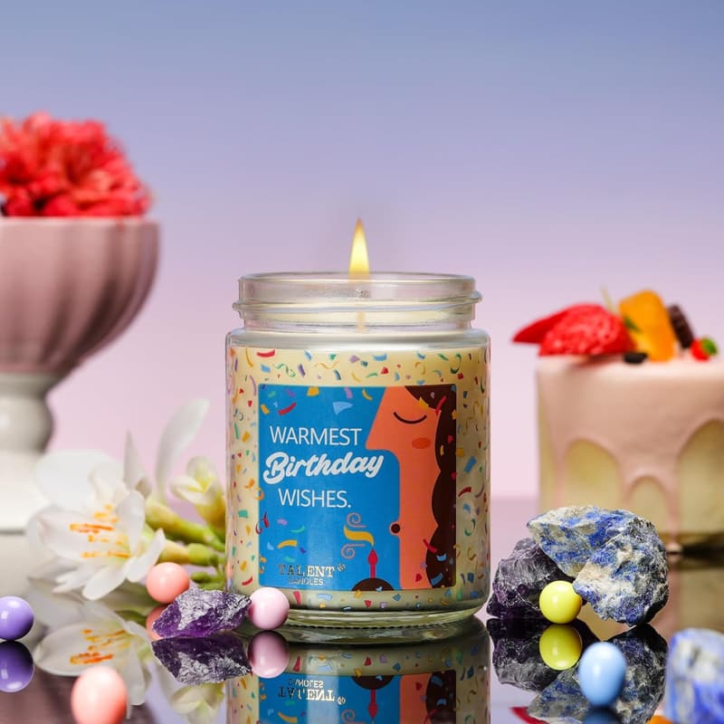 Birthday Candle - French Riviera Scented Gift for Her
