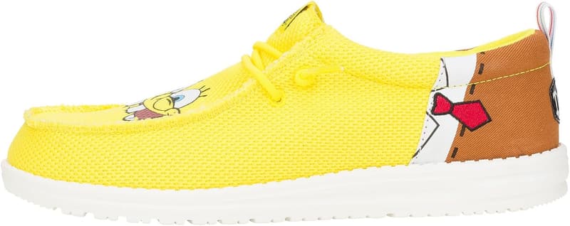 SpongeBob Men's Slip-On Loafers - Comfortable & Lightweight