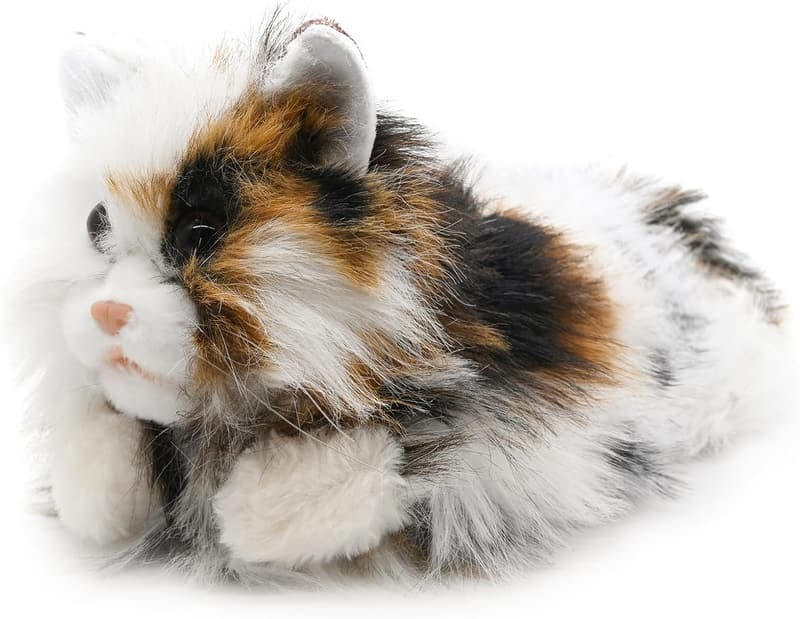 Cozy Faux Fur Cat Plush Slippers for Family