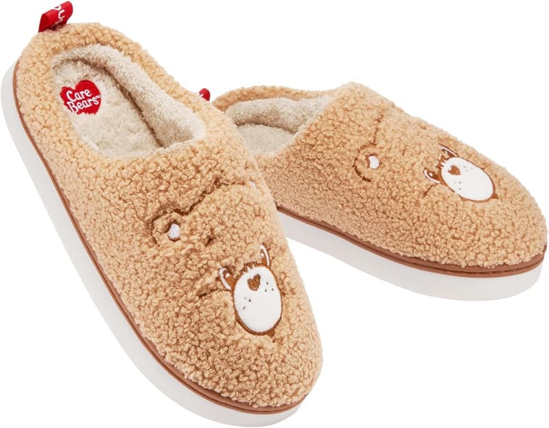 Cozy Care Bears Fluffy House Slippers for Men and Women
