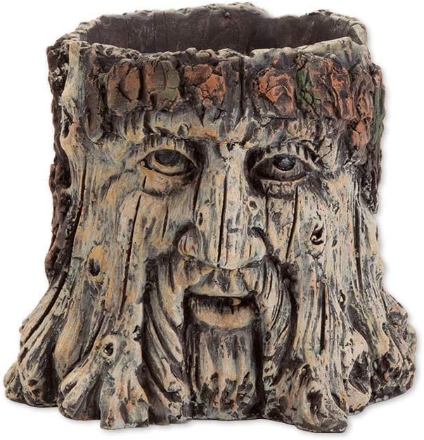 Whimsical Tree Face Garden Planter – Durable Polyresin Décor