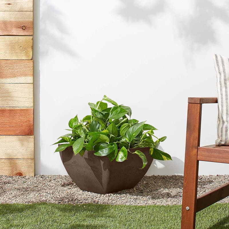 Simplicity Square Planter for Indoor and Outdoor Use