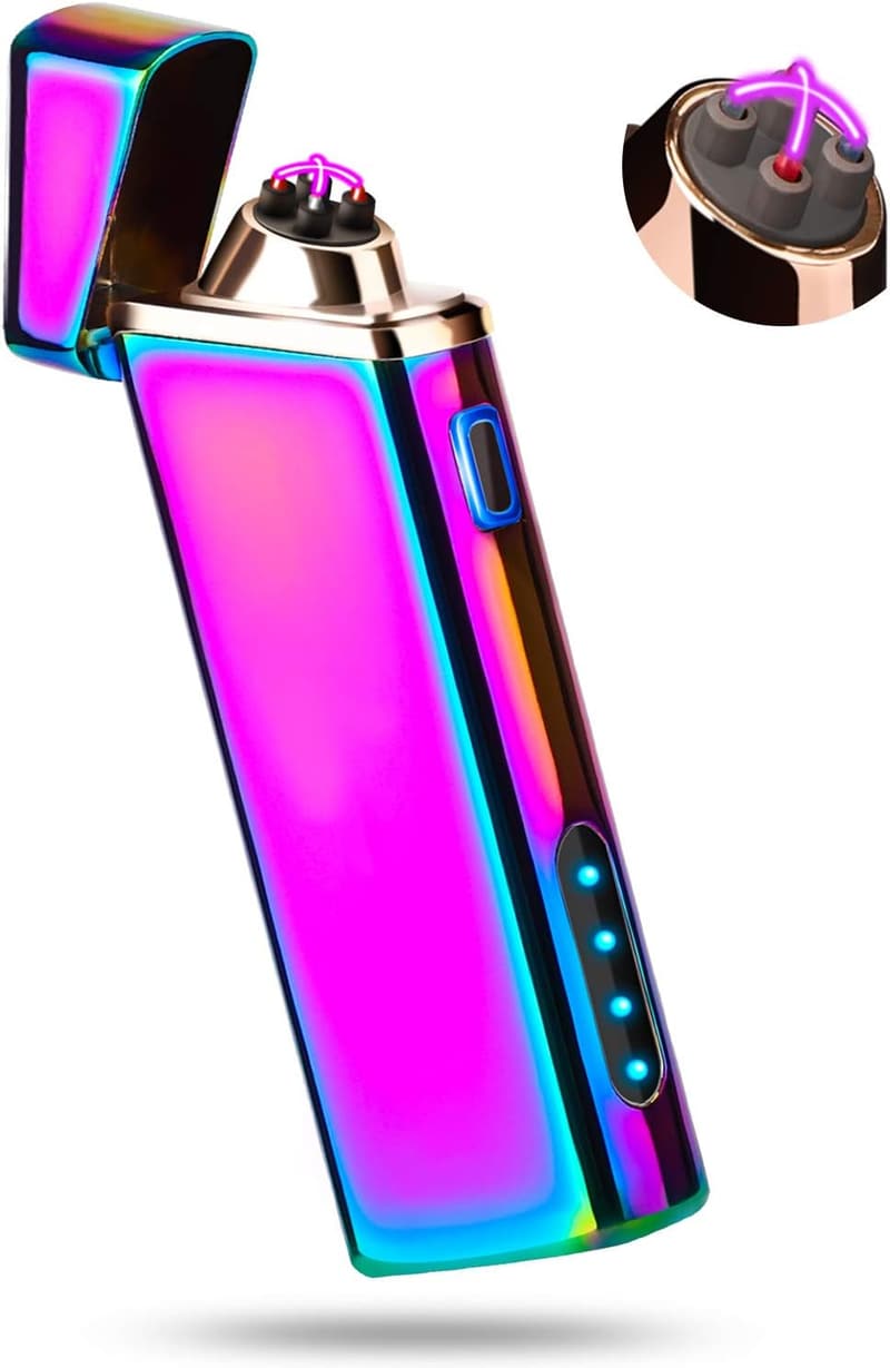 USB Rechargeable Multichrome Plasma Lighter