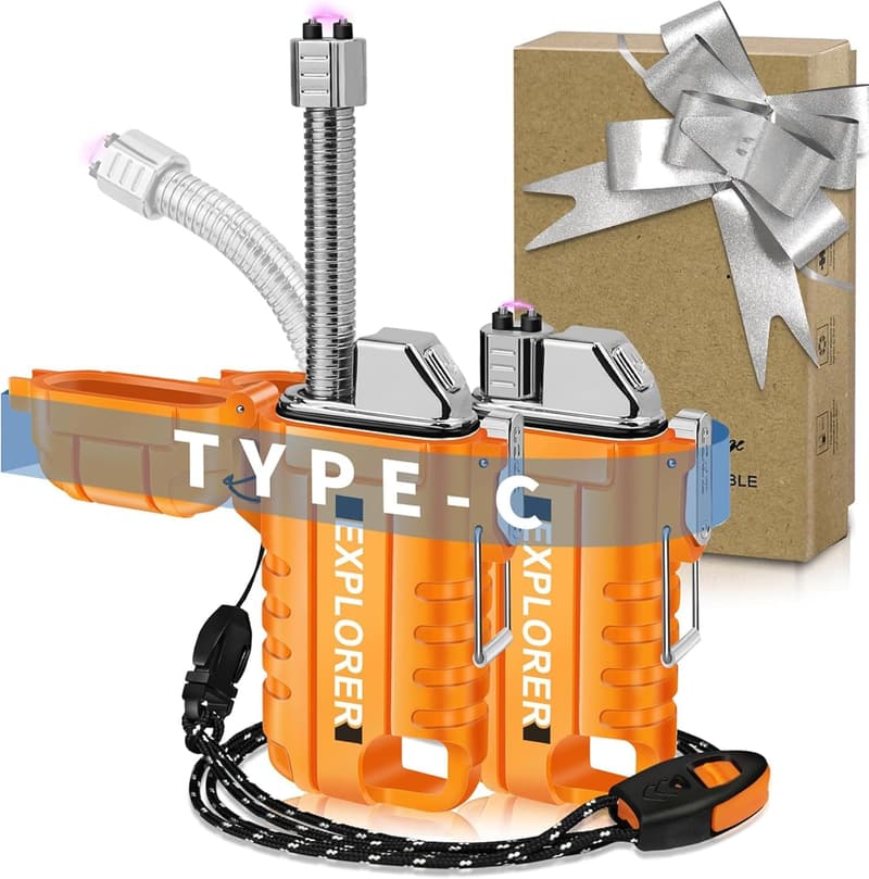 Rechargeable Electric Arc Lighter for Camping & Candles