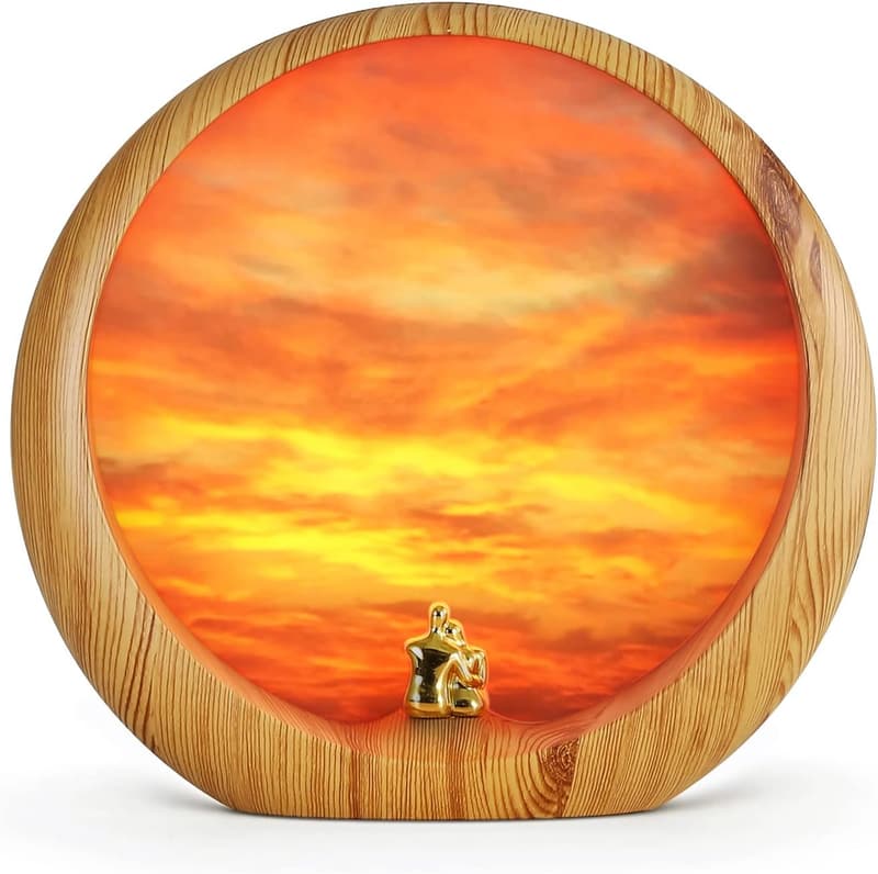 Sunset Lamp Centerpiece for Anniversary or Mom's Birthday Gift