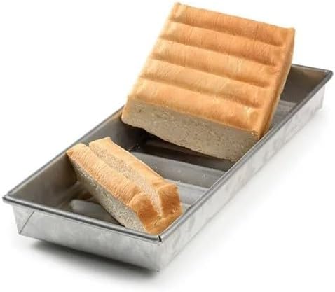 USA Pan Nonstick Lobster Roll and Hot Dog Bun Pan, Aluminized Steel