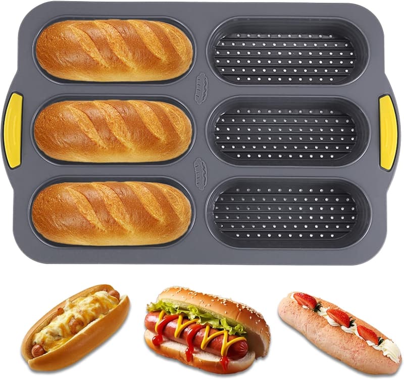 Nonstick Silicone Bread Loaf Pan for Homemade Baking