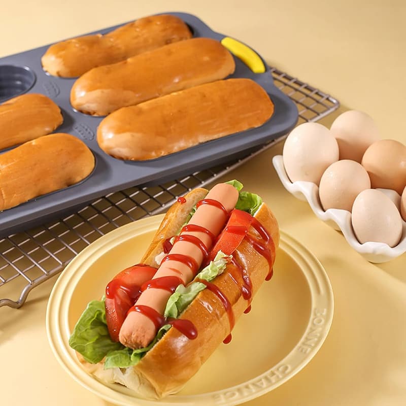 Nonstick Silicone Bread Loaf Pan for Homemade Baking