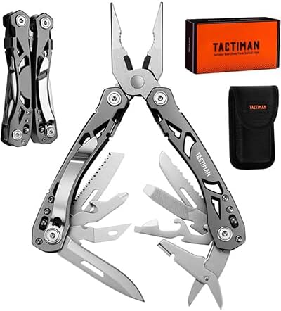 15-in-1 Tactical Multi-Tool Pocket Knife for Men