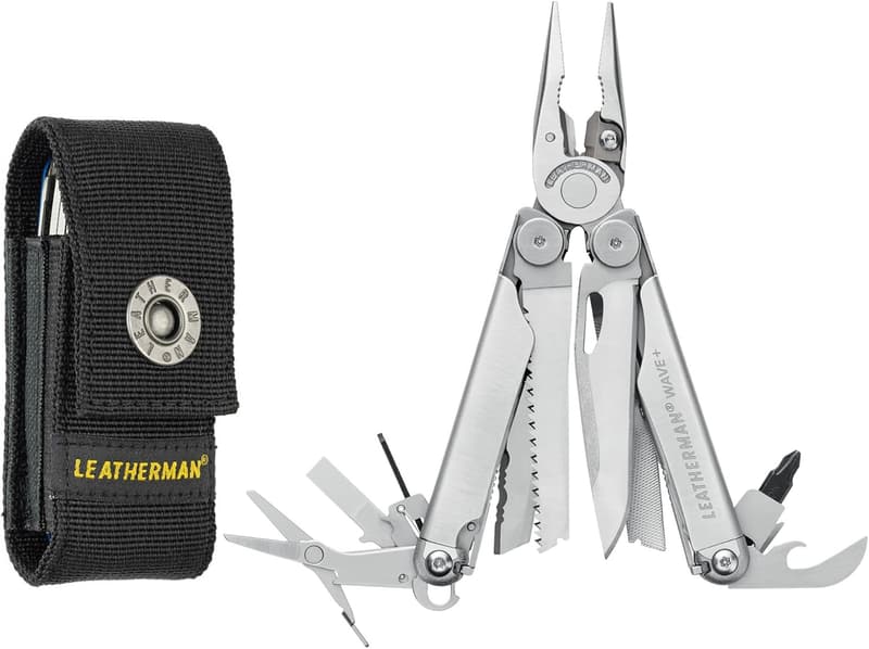 Versatile 18-in-1 Stainless Steel Multi-Tool for Everyday Use