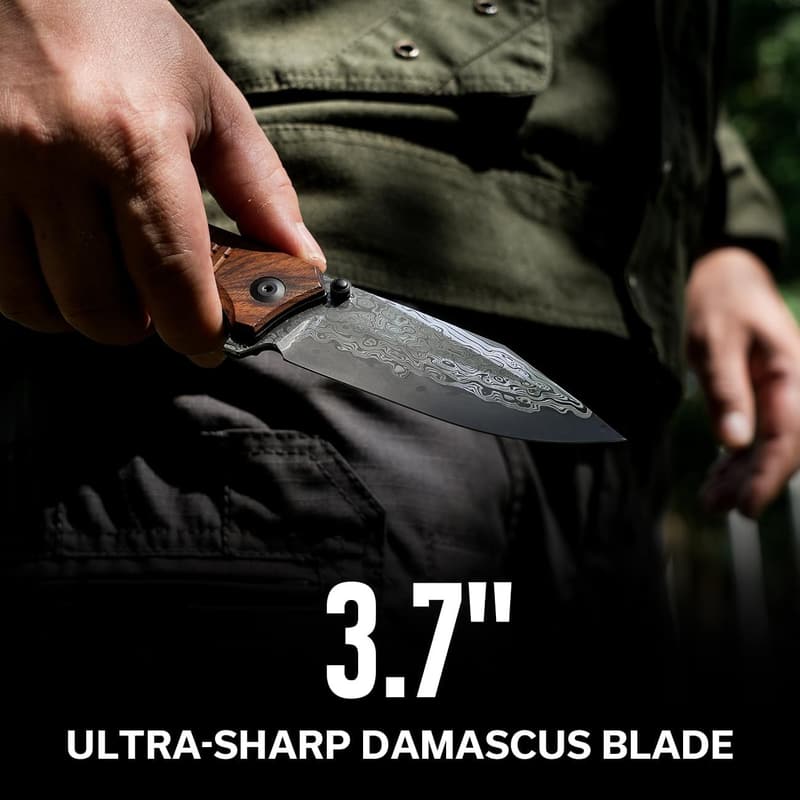 EDC Folding Knife with 3.7