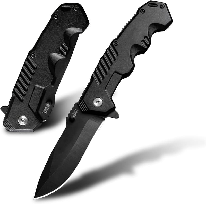 Lightweight Stainless Steel Pocket Folding Knife for Outdoor Use