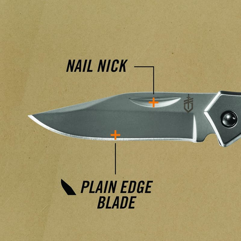 Everyday Carry Paraframe Folding Knife with Safety Lock