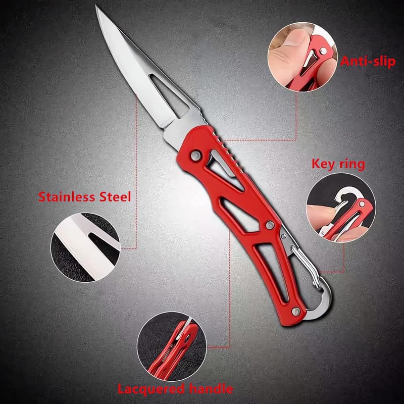 Mini Pocket Knife Set for Women - 6 Piece Cool EDC Tools