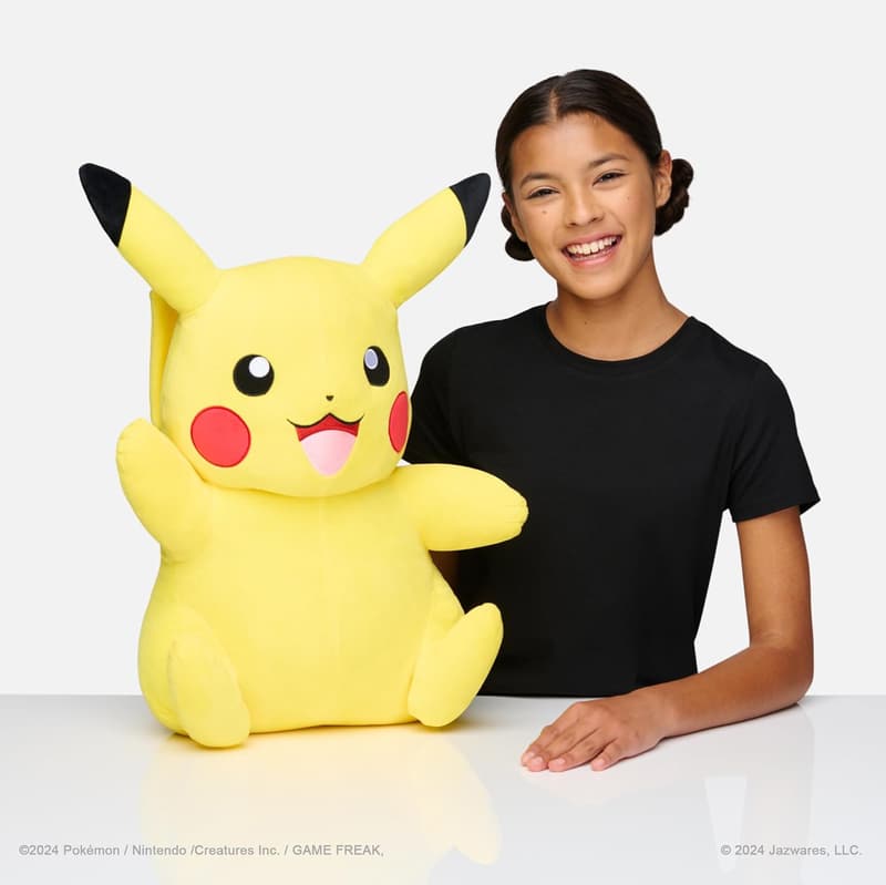 24-Inch Pokemon Pikachu Plush with Authentic Details