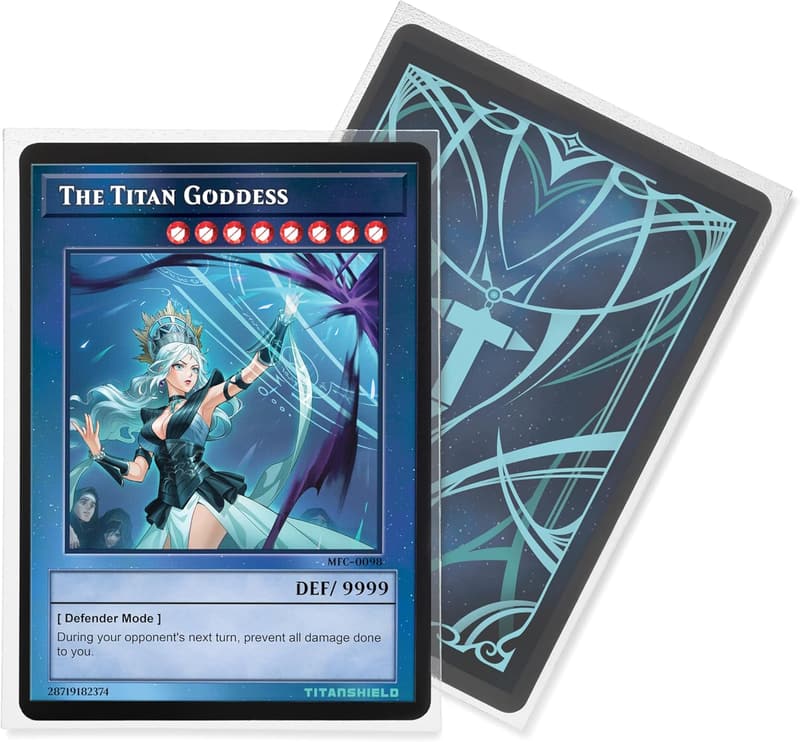 Clear Trading Card Sleeves for Yu-Gi-Oh & Vanguard (150 Count)