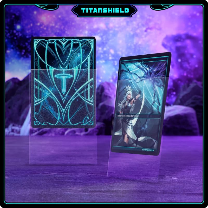 Premium Clear Card Sleeves for Trading Cards - 150 Pack