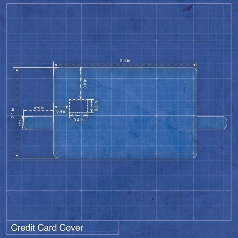 Credit Card Skin Decal Wrap - Durable Vinyl Sticker 3-Pack
