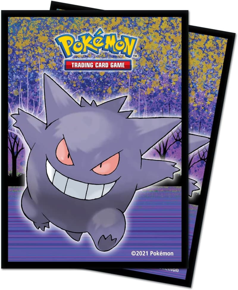 Gengar Pokémon Card Sleeves for Trading and Collectible Cards (65 ct.)