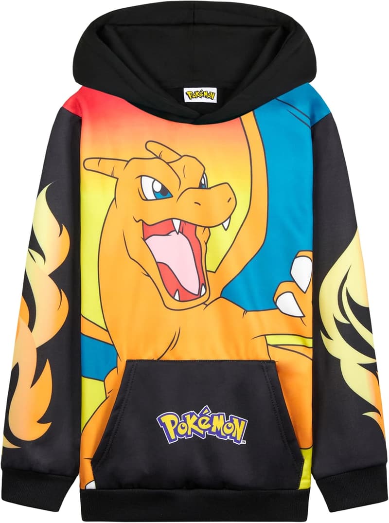 Pikachu Hoodie for Boys & Teens - Warm Anime Sweatshirt