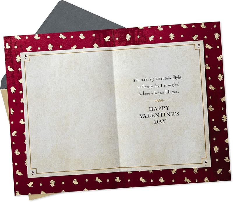 Harry Potter Golden Snitch Valentine's Day Card for Partner