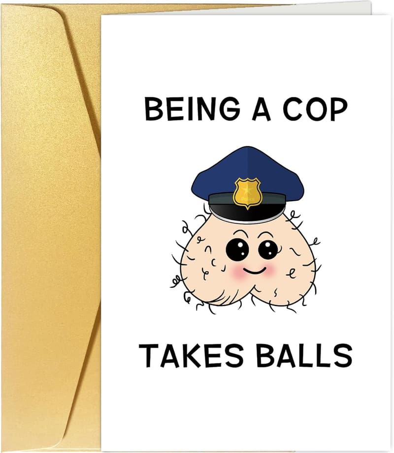Police Academy Graduation Congratulations Card