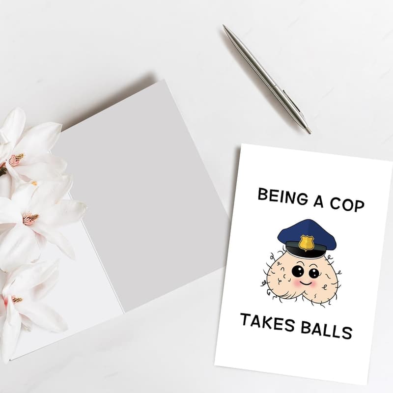 Police Academy Graduation Congratulations Card