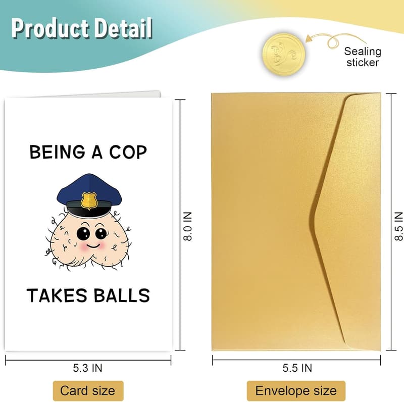 Police Academy Graduation Congratulations Card