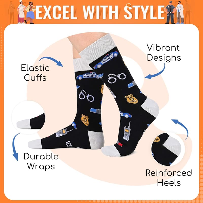 Bus Driver Appreciation Socks for Coaches & Social Workers