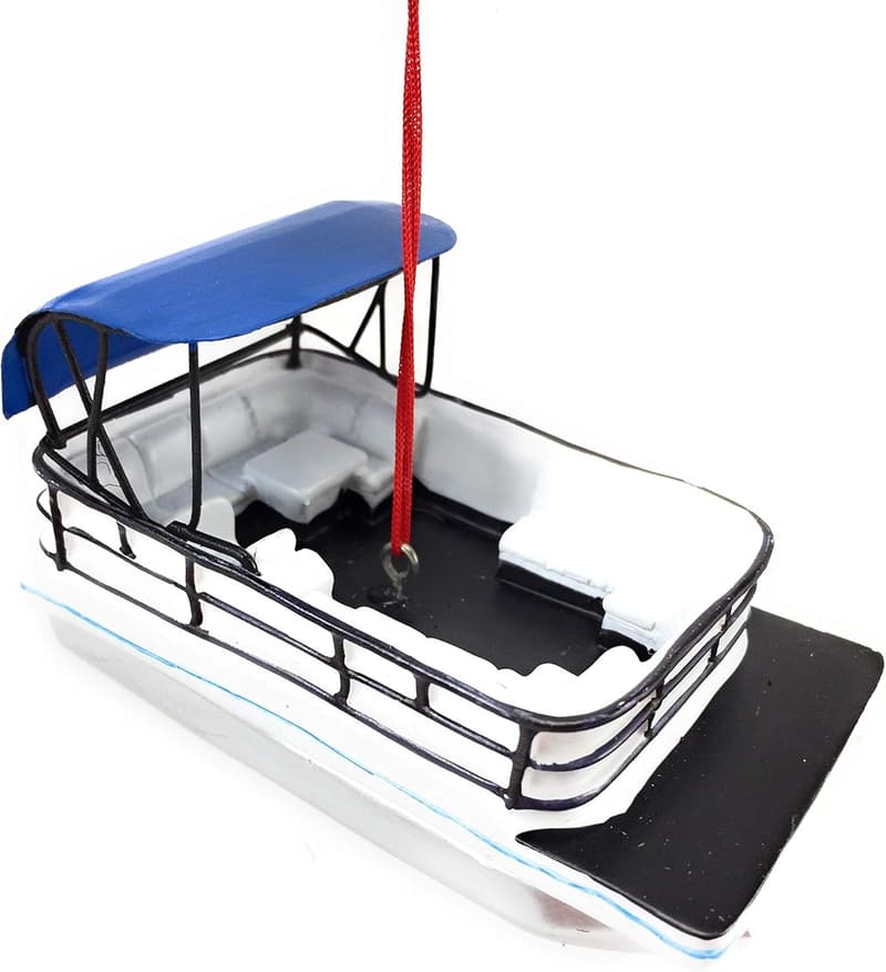 Pontoon Boat Ornament by Midwest-CBK