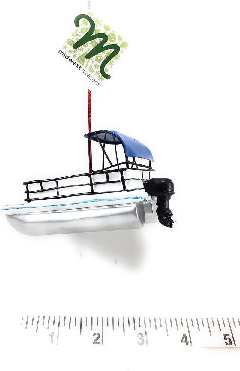 Pontoon Boat Ornament by Midwest-CBK