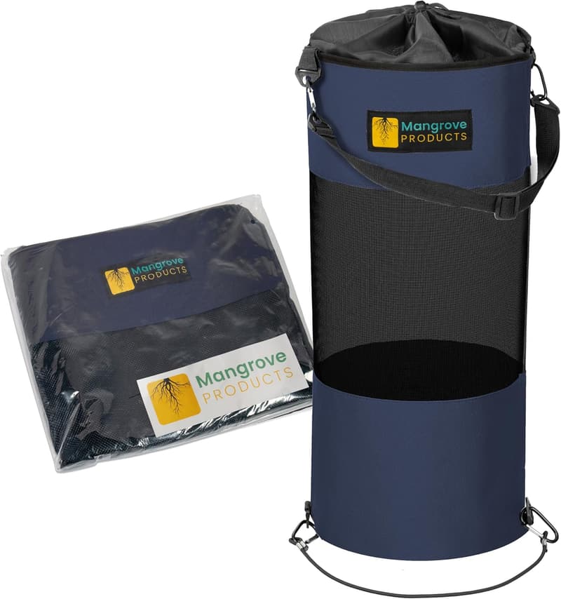 Portable Boat Trash Can - Reusable Marine Storage Bag
