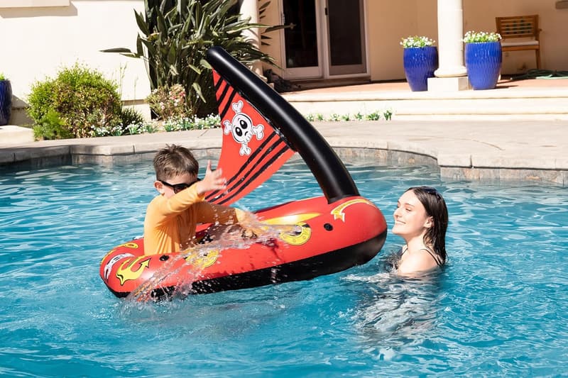 Pirate Boat Pool Float for Kids