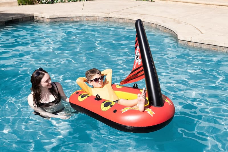 Pirate Boat Pool Float for Kids