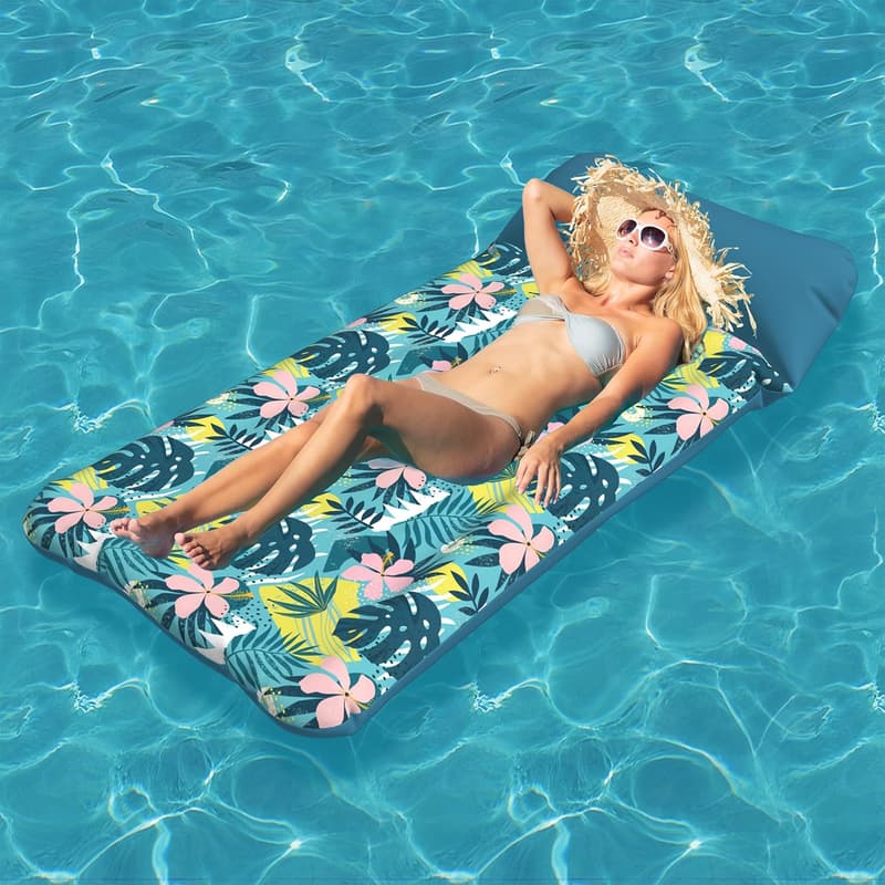 Oversized Inflatable Pool Float Lounge for Adults, 73