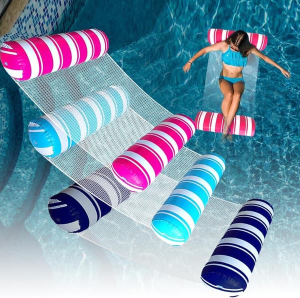 4-in-1 Adult Inflatable Pool Hammock for Relaxation