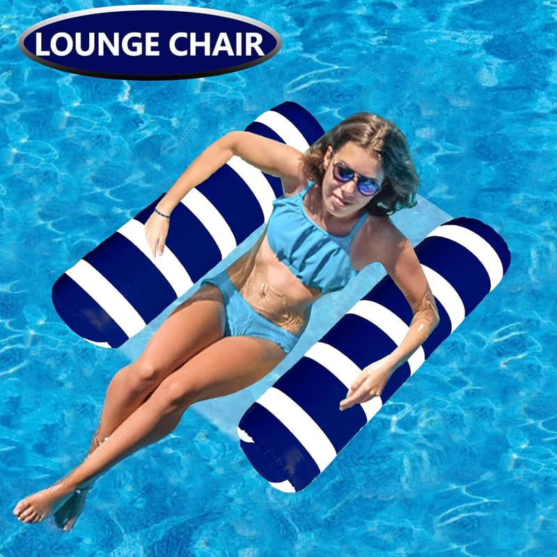 4-in-1 Adult Inflatable Pool Hammock for Relaxation