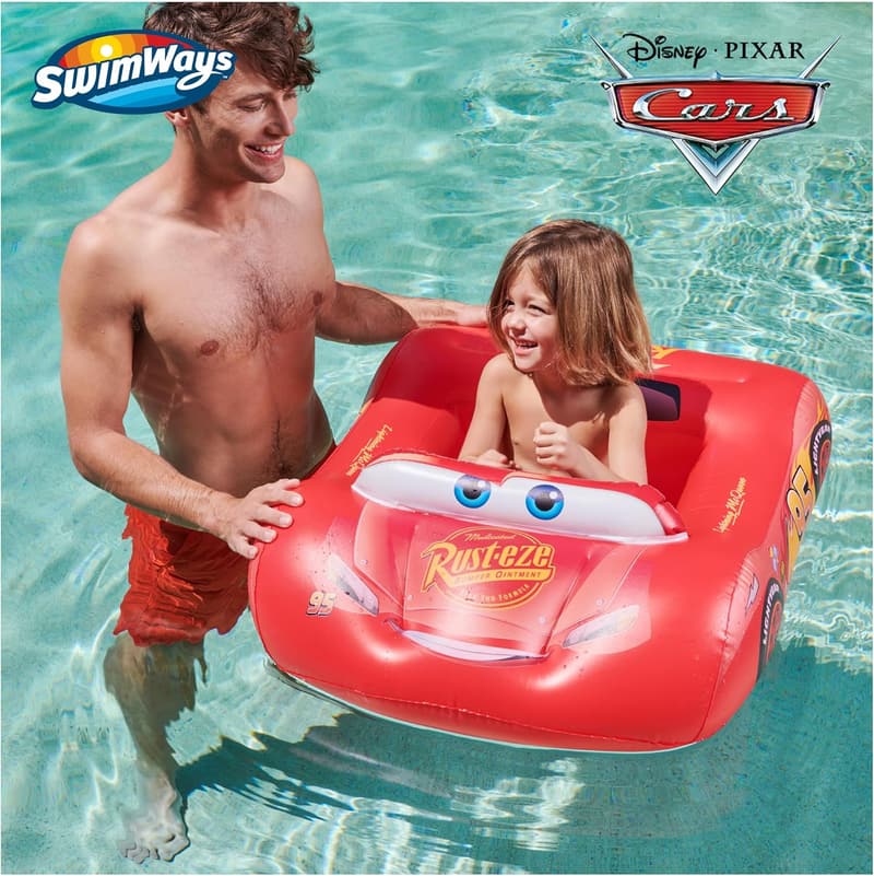 Disney Pixar Cars Inflatable Boat for Kids Pool Fun