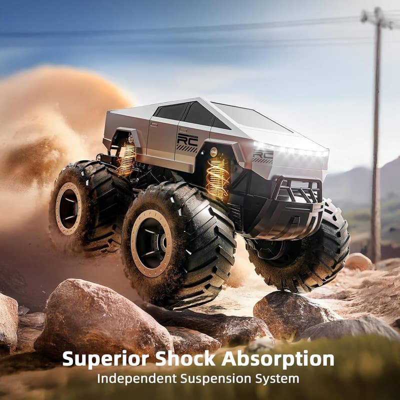 All-Terrain Remote Control Monster Truck for Kids 8+