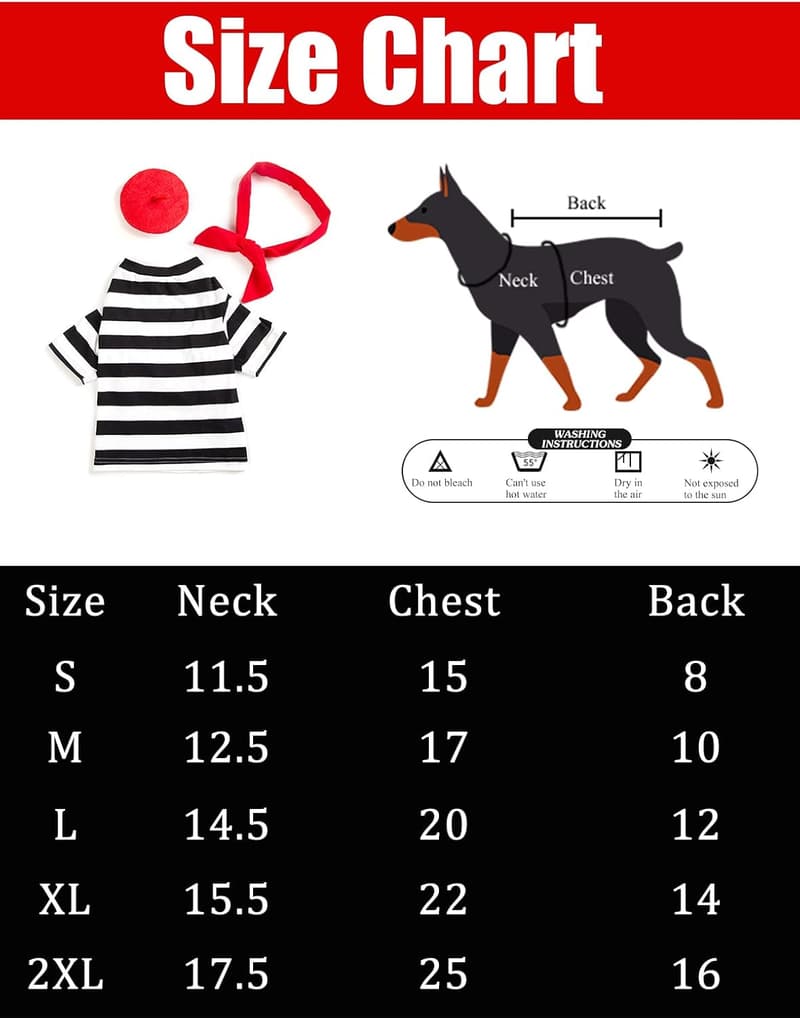 Funny Painter Costume for Small Dogs - Summer T-Shirt (XS)