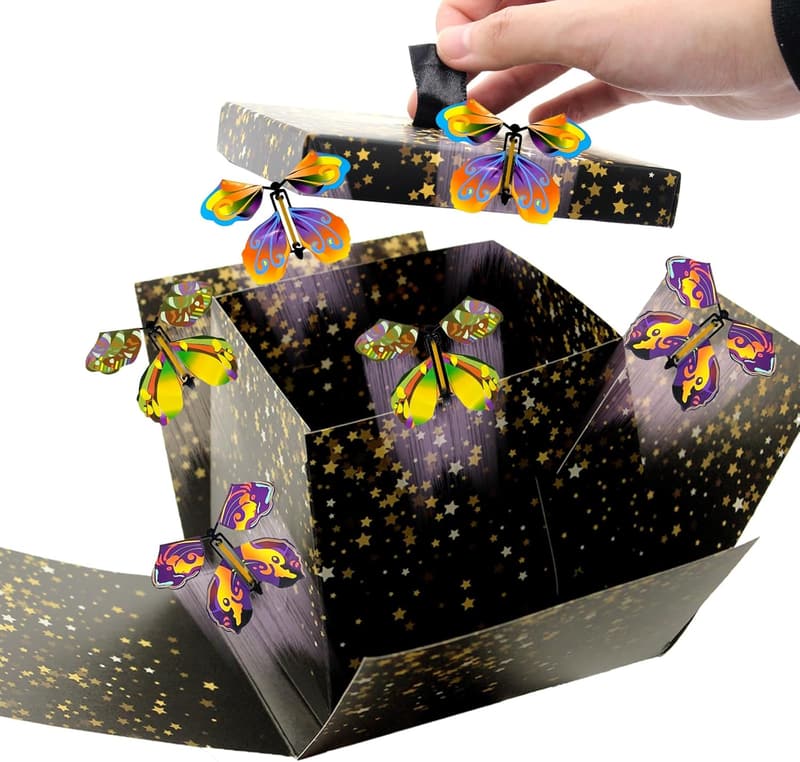 Birthday Butterfly Explosion Gift Box - DIY Surprise Box
