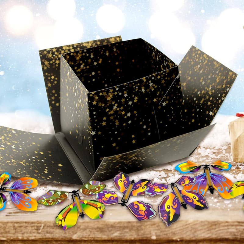 Birthday Butterfly Explosion Gift Box - DIY Surprise Box