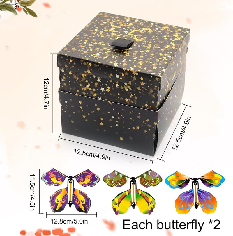 Birthday Butterfly Explosion Gift Box - DIY Surprise Box